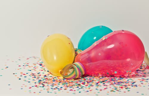 balónky na oslavu 
